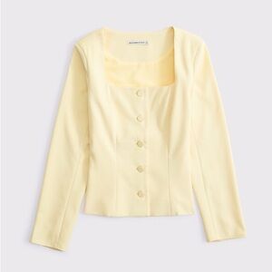 Abercrombie square neck tailored vest